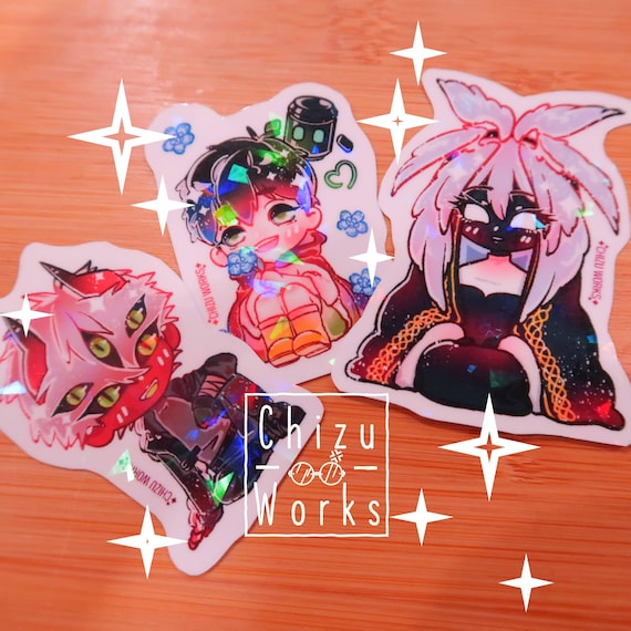 On My Way to Meet Mom L OMWTMM L Holo Stickers | Chizuworks - Etsy