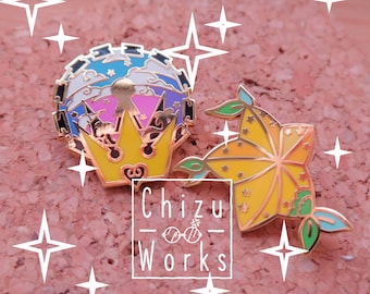 Kingdom Hearts Paopu Fruit | Destiny Island | Enamel Pin | Lapel Pin | ChizuWorks