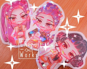 Huntrix Girls l KPDH l Kpop Demon Hunters l Stickers | ChizuWorks
