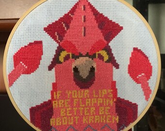 Kraken Cross Stitch Pattern