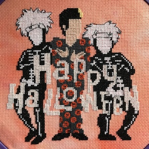 David S. Pumpkins Cross Stitch Pattern