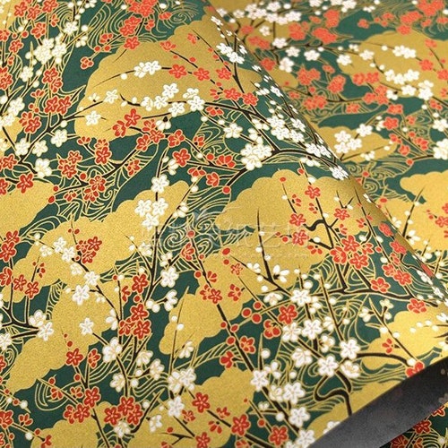 Japanese Yuzen友禅染 Wrapping Paper/large Luxury Gift Etsy UK