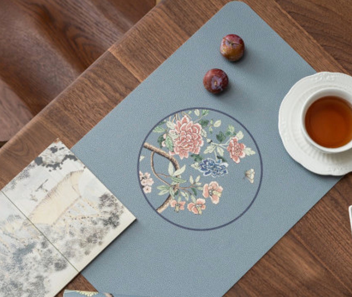 Zen Placematsset of 2/chinoiserie Placemats / Floral Etsy UK