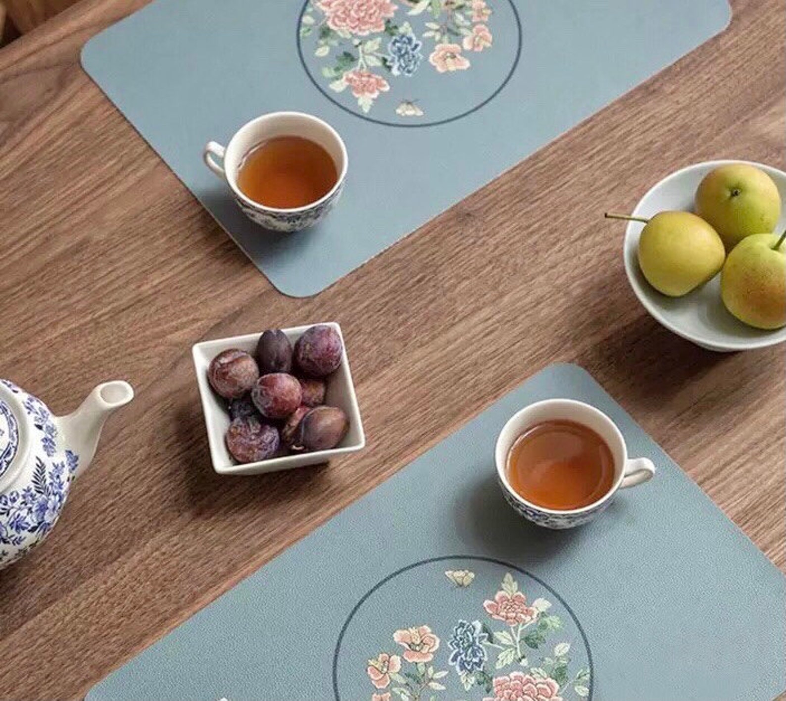 Zen Placematsset of 2/chinoiserie Placemats / Floral Etsy UK