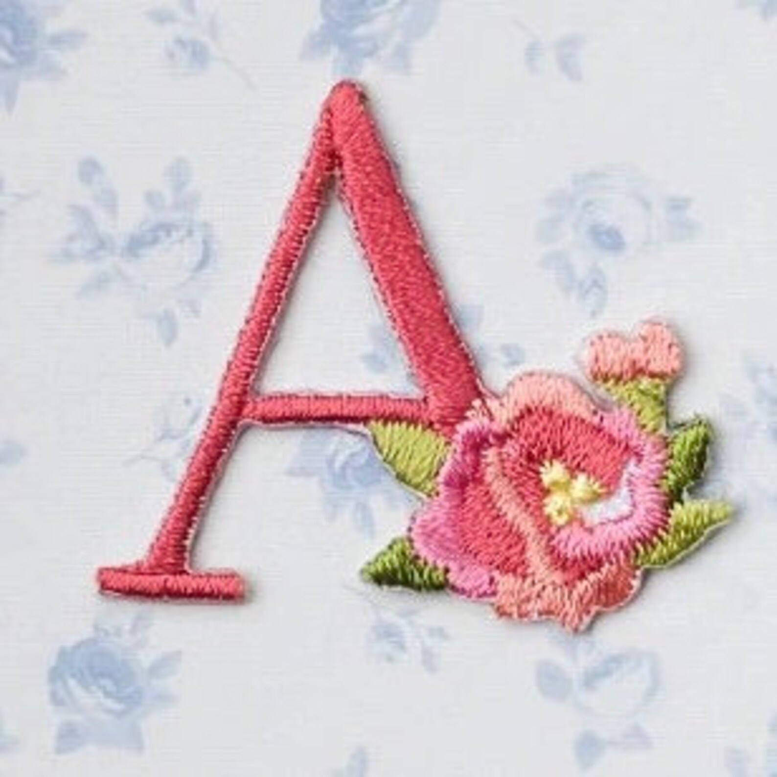 Letters Embroidered Ironon Patch/alphabet Embroidered Iron on Etsy UK