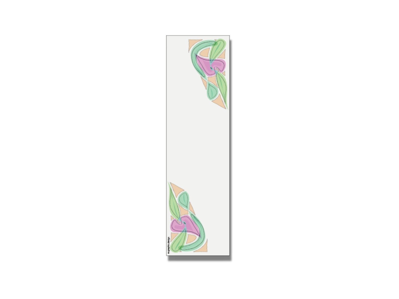 Printable Printable Bookmarks Printable Abstract Bookmarks Etsy