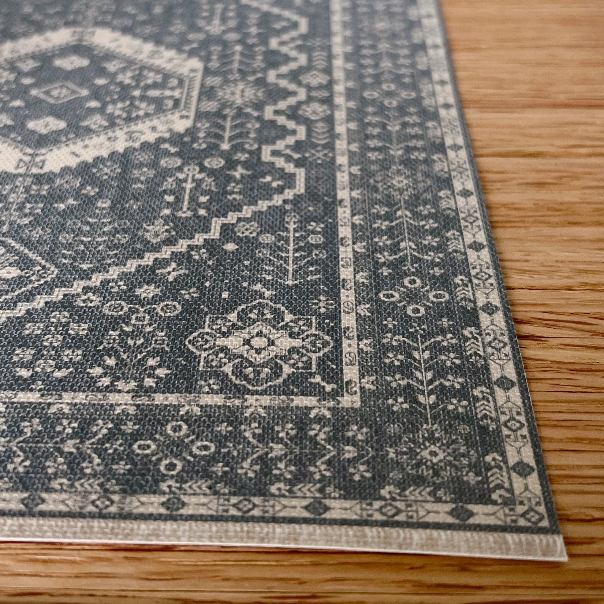 Moody Library Rug Modern Moody Miniature Dollhouse Rug 1:12 Scale - Etsy