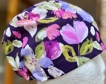 Scrubmuts, scrubmuts, operatiemuts. Bloemen