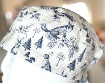 Gorro quirúrgico, gorro quirúrgico, gorro quirúrgico. Para hombre. Woodland.