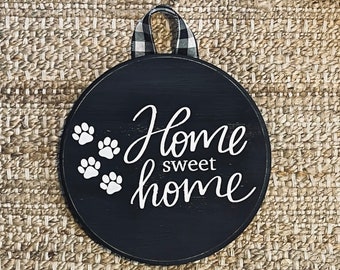 Paw Home Sweet Home Wall Decor