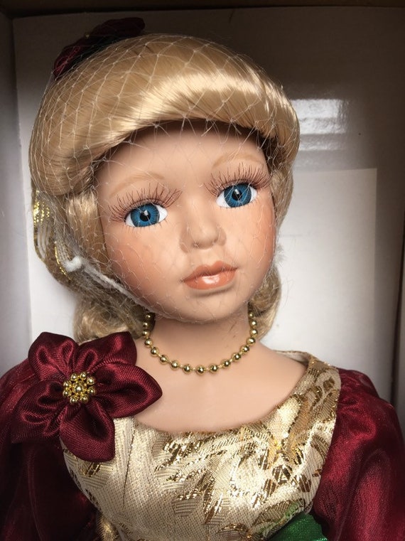 heritage signature collection christmas doll