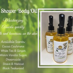 After Shower Body Oil Etsy