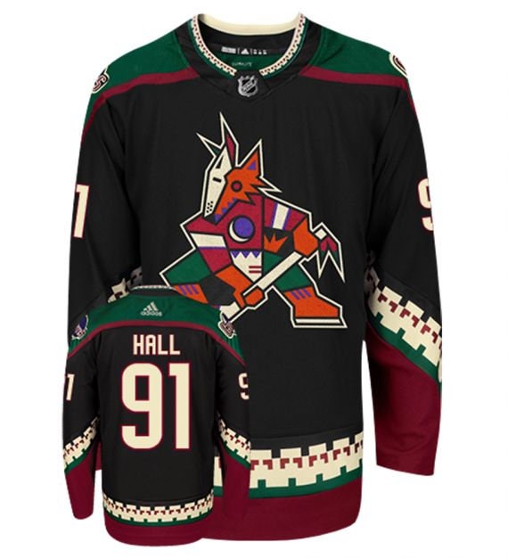 coyotes throwback jersey