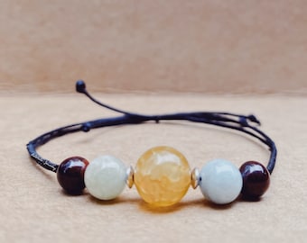 Libra Healing Bracelet | Gemstone/Crystal Bracelet | Zodiac Bracelet | Horoscope Bracelet