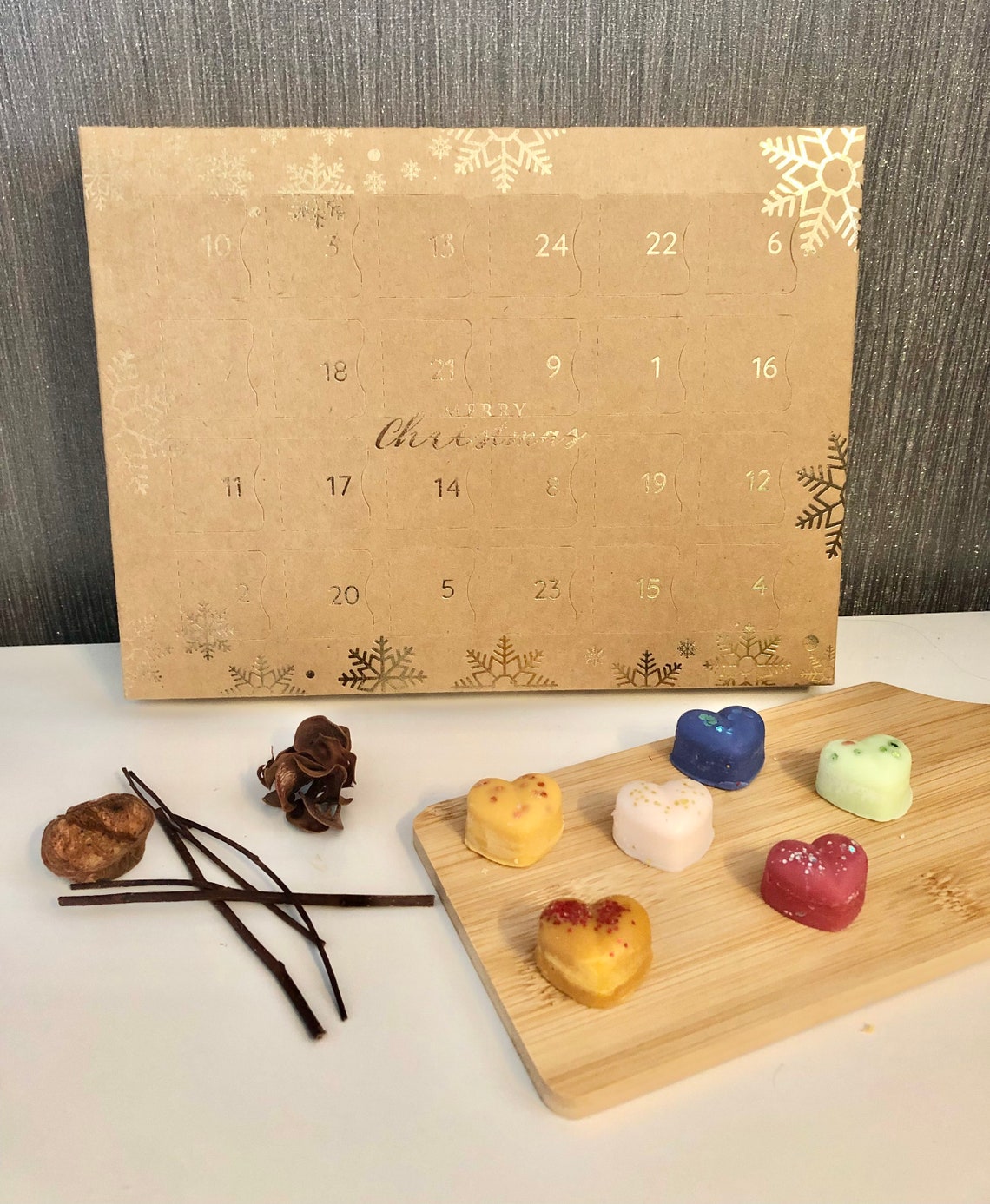 Wax Melt Christmas Advent Calendar 2021 24 days Alternative | Etsy