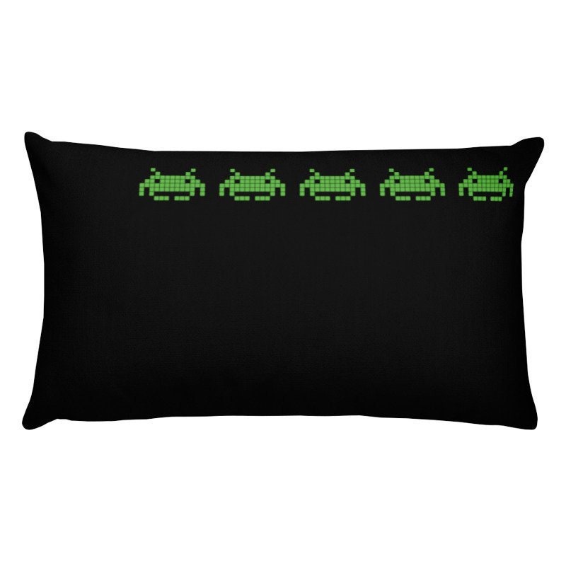 Retro Arcade Video Game Throw Pillow 80's Decorative Etsy