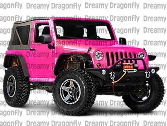 toddler pink jeep