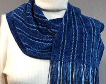 BU1 Handwoven Rayon Chenille Scarves