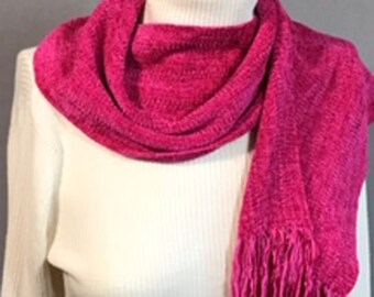 R3 Rose Chenille Scarf