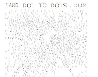 Blue Pack Hard Dot To Dots Etsy