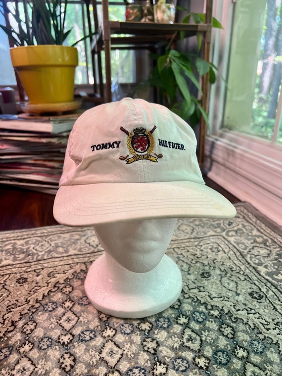Tommy Hilfiger Golf Hat with Adjustable Leather St