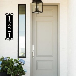 Address Sign, Le Fleux,  Metal Sign, Personalized, Wedding Gift, Housewarming Gift, Address, Weatherproof,