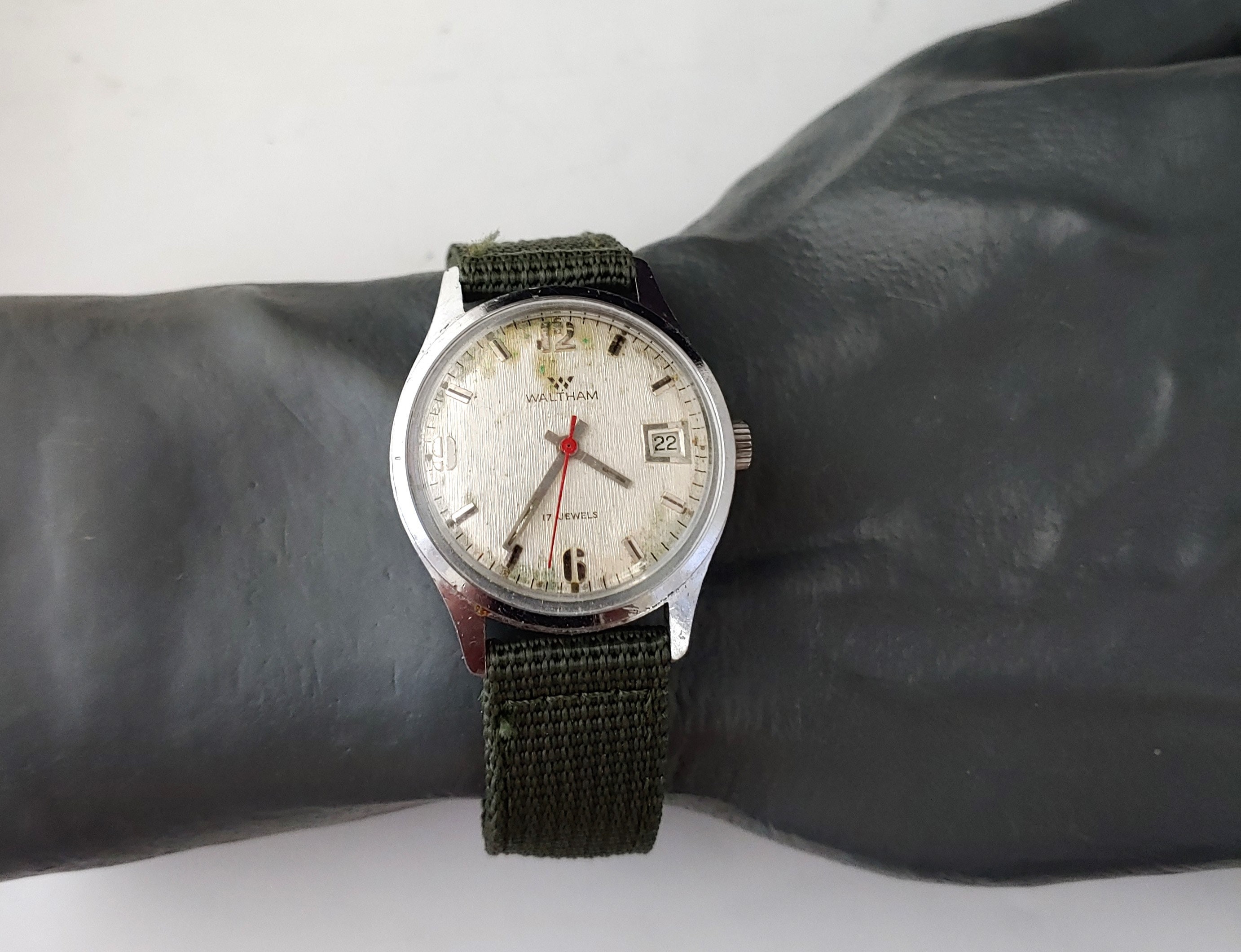 Mouvement De Montre Waltham 25 Remontage Manuel - Pour Montre De Poche Ou Bracelet Vintage, Occasion