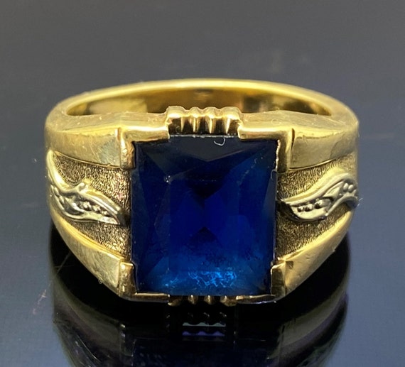 Size 10 10 kt Yellow Gold 10k Gents Ring Mounting
