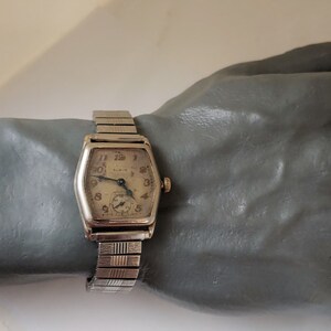 1928 Art Deco Elgin Size 4/0s Men's Watch image 5