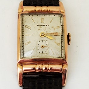Vintage Longines 9L 10k Rose Gold Filled Men's Watch India