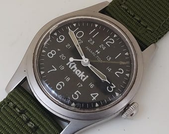 Hamilton Khaki Action 6301 (near MINT) Silver Dial Date 37mm