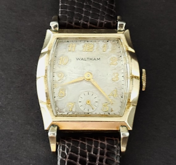 Vintage 1940's Waltham manual Wind Men's Watch