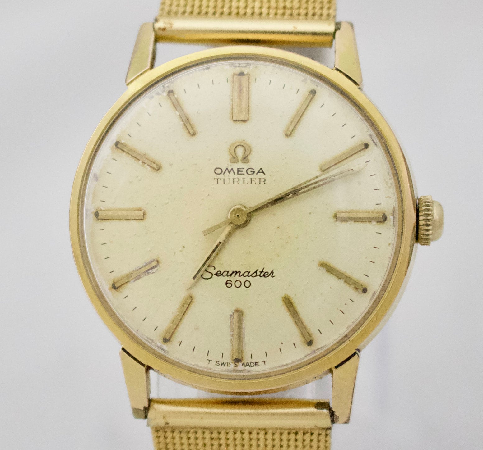 1960s Vintage Omega Seamaster 600 Mens Watch cal. Ω 601