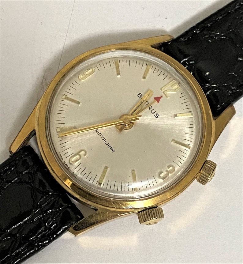 Vintage 1960s Benrus Wrist ALARM Men's Watch | Etsy