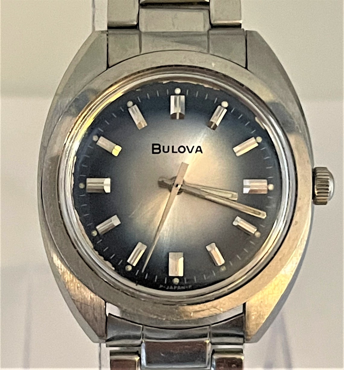 Stunning Vintage 1976 Bulova Manual Wind Mens Watch Great Etsy
