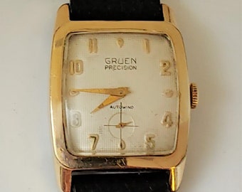 ヴィンテージ GRUEN 自動巻き メンズ腕時計