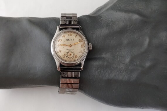 Gruen military best sale watch