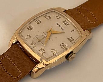 1940年代のヴィンテージベンラス手巻きメンズ腕時計 - Etsy 日本