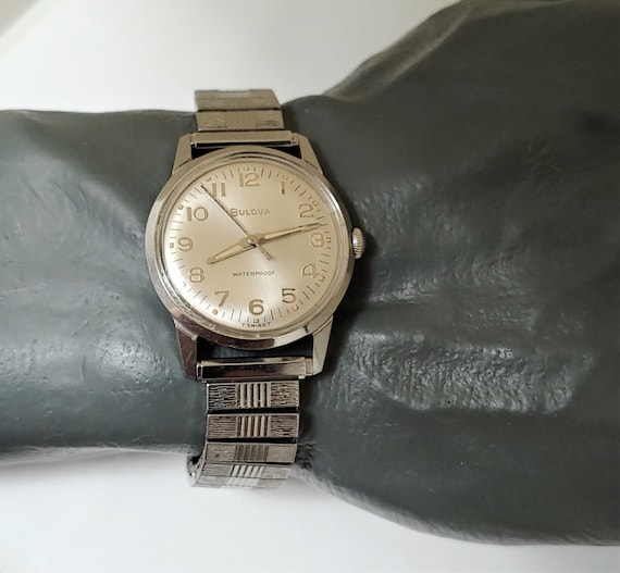 Vintage 1960's BULOVA Manual Wind Men's Watch - Gem