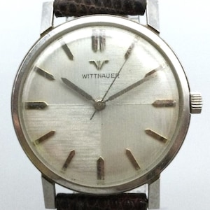 Vintage 1960s Wittnauer Manual Wind Men&#39;s Watch All Original.