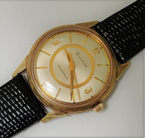 Vintage 1964 Bulova Sea King "AB" Manual Wind Men… - image 2