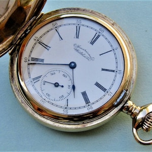 Antique 1894 AMERICAN WALTHAM Size 6s Hunting case Pocket Watch