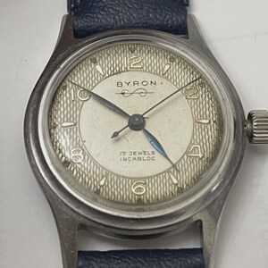 Vintage Schweizer Avia - BYRON Mechanische Herrenuhr Bild 4