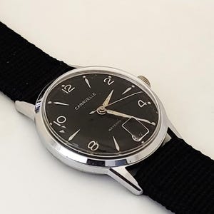 Vintage 1960 Caravelle Manual Wind Men&#39;s Watch- Good Condition