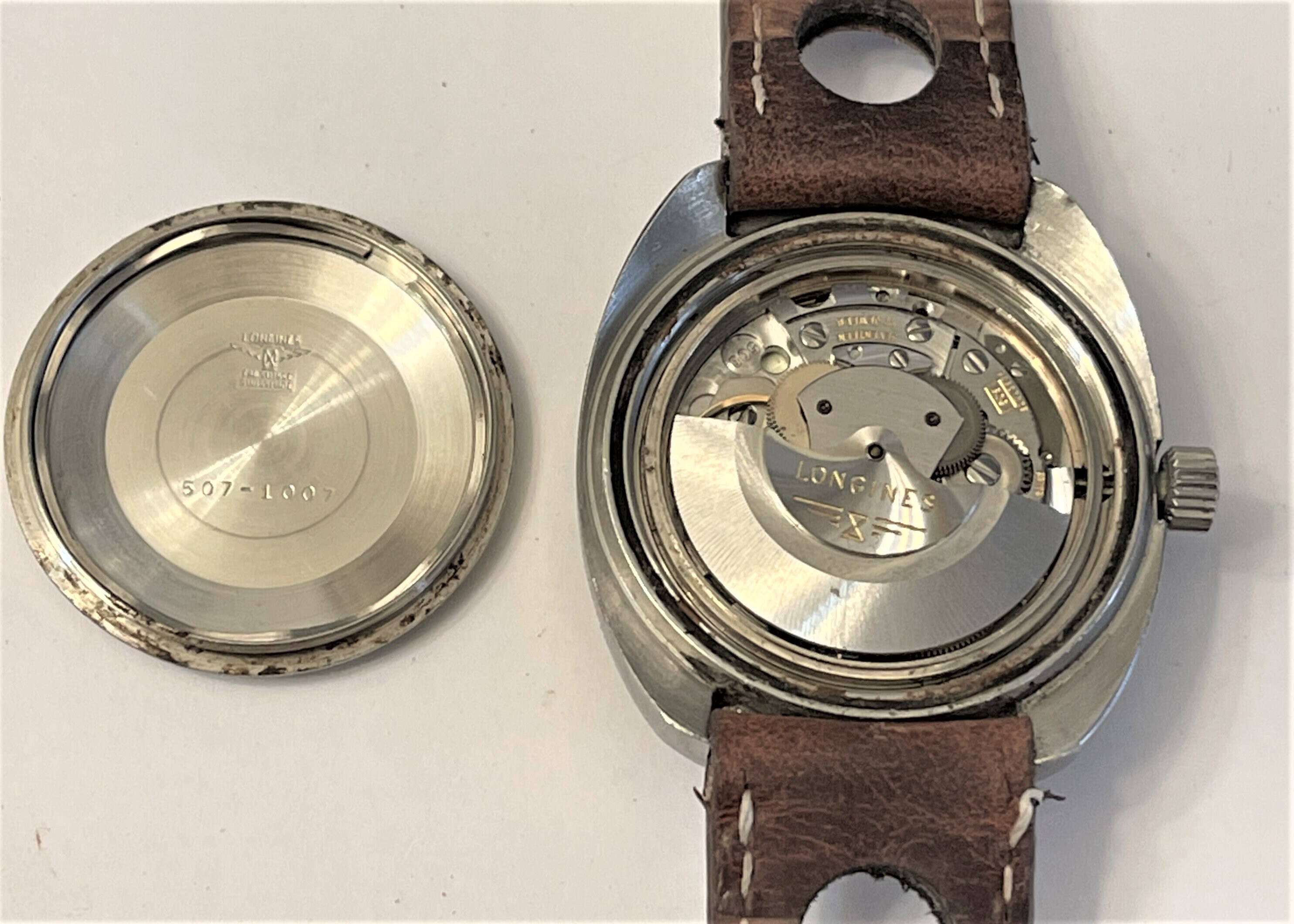 RARE Vintage LONGINES 5 Stars ADMIRAL Automatic Fluted Bezel Etsy