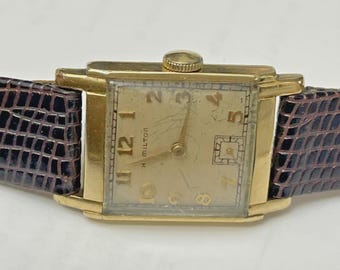 Vintage HAMILTON 19 Jewels cal.892 Herrenuhr - Alles Original.