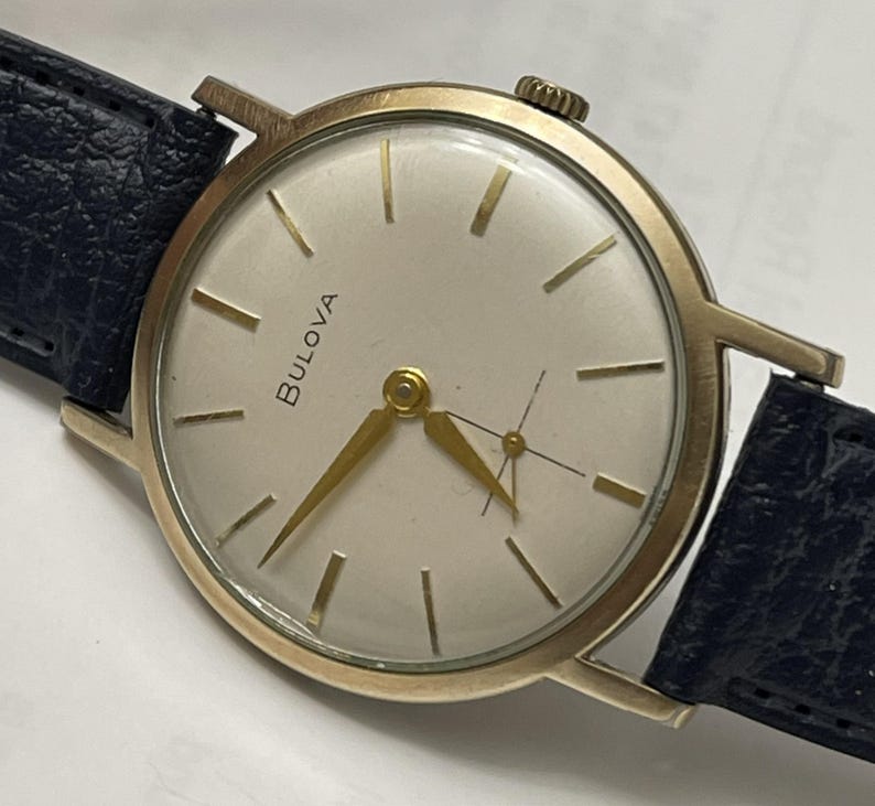 Vintage 1965 Bulova Centennial Mechanical Men's Watch - 11AL Movement image 2