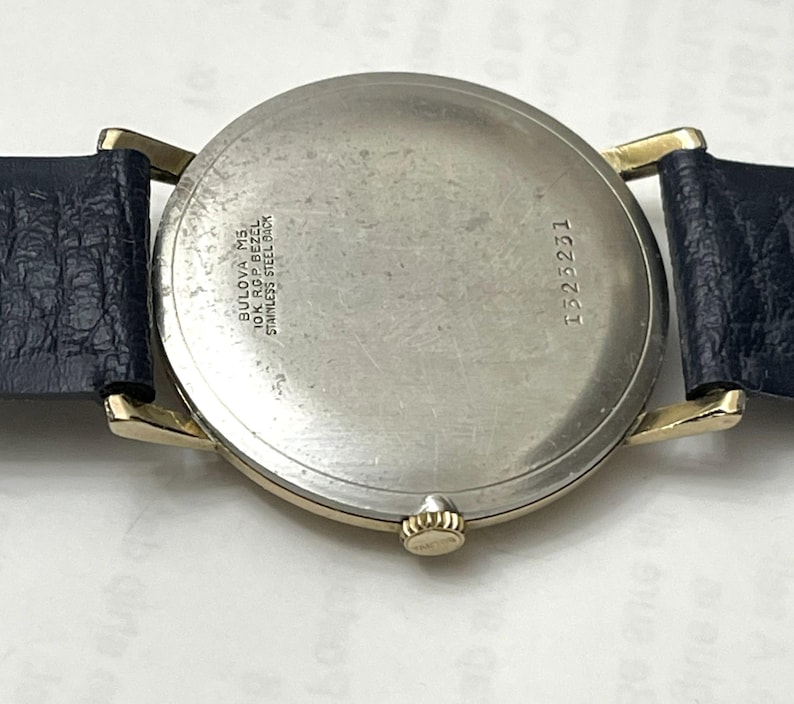 Vintage 1965 Bulova Centennial Mechanical Men's Watch - 11AL Movement image 4