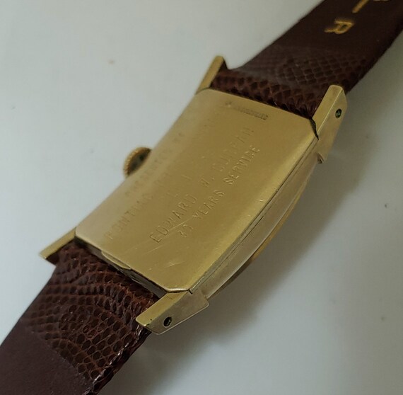 Vintage Lord Elgin Durapower Manual Wind Men's Watch Gem