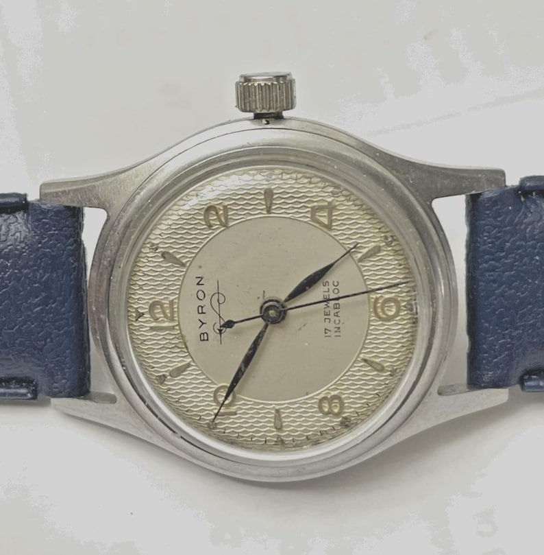 Vintage Schweizer Avia - BYRON Mechanische Herrenuhr Bild 1